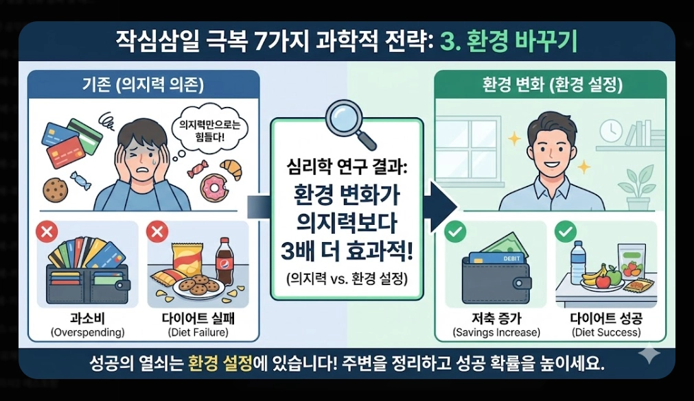 신년 목표 세우기 및 작심삼일 극복법