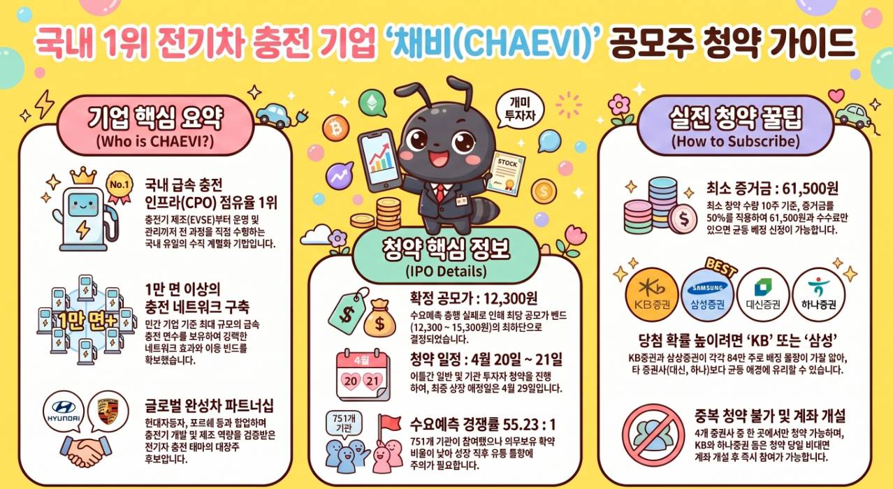 채비 공모주 청약 7문 7답
