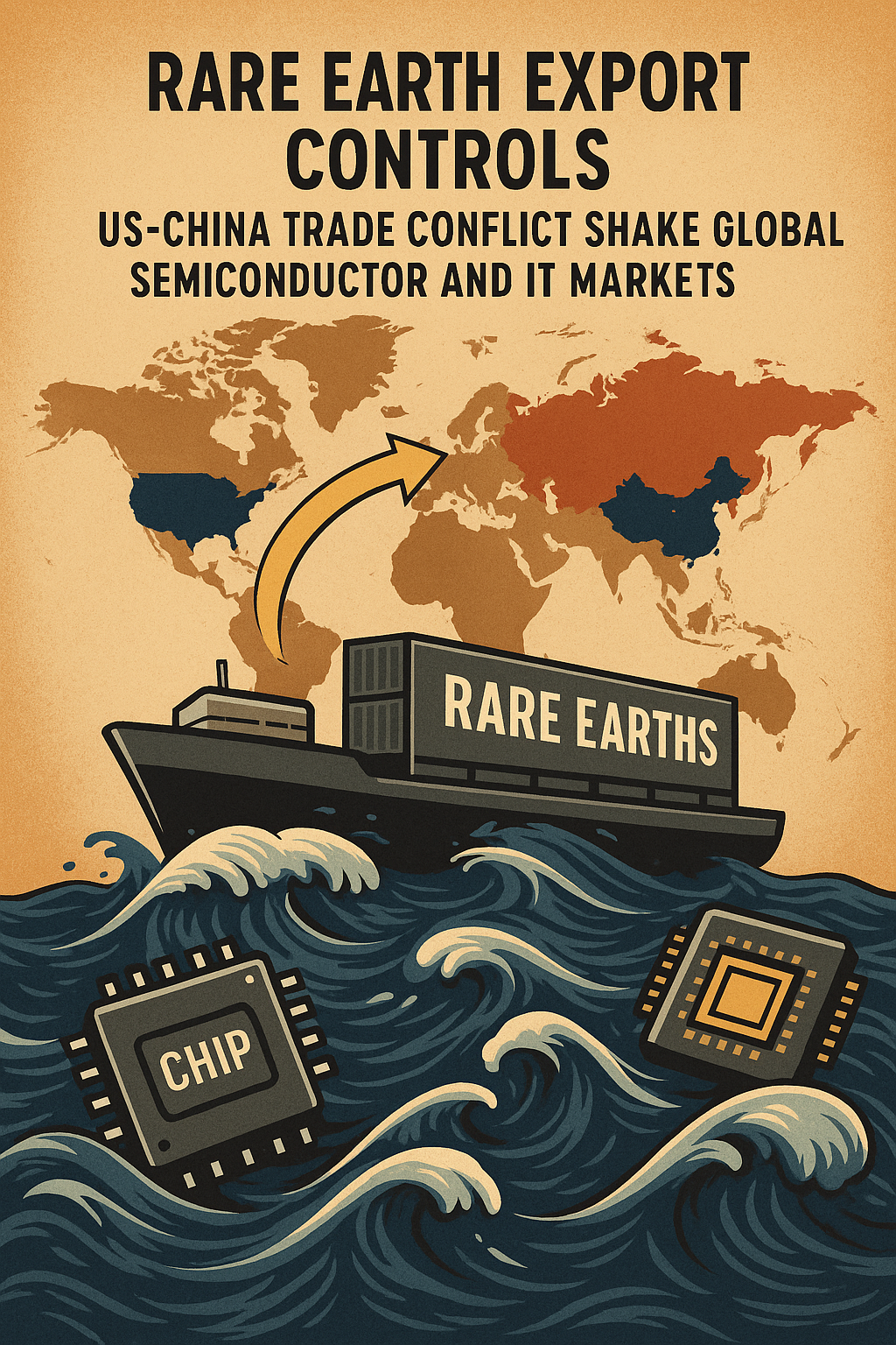 미 중 무역갈등에 따른 희토류 수출 통제, 한국 반도체 산업에 미치는 영향은?