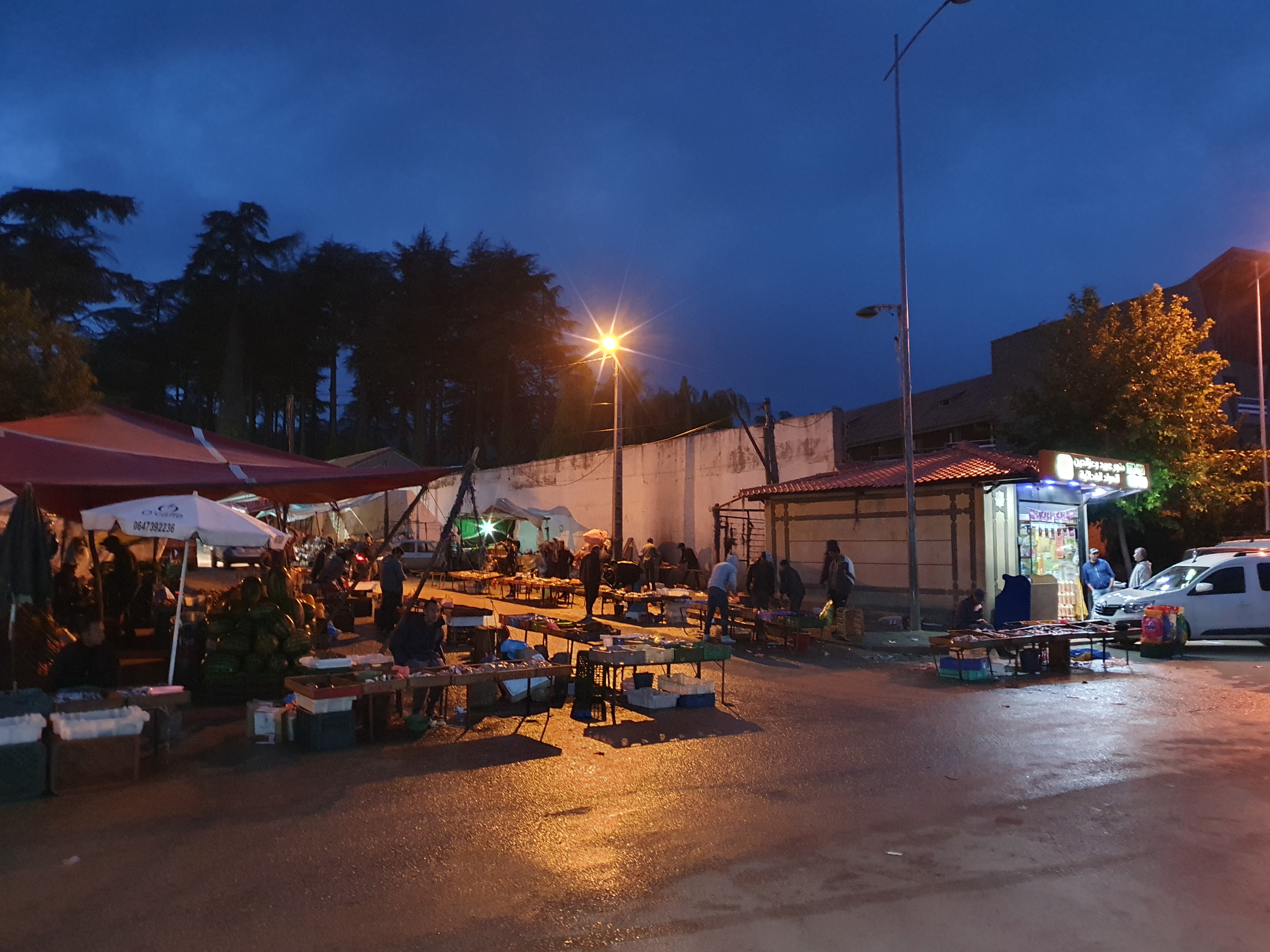 모로코 이사겐 케타마 수크