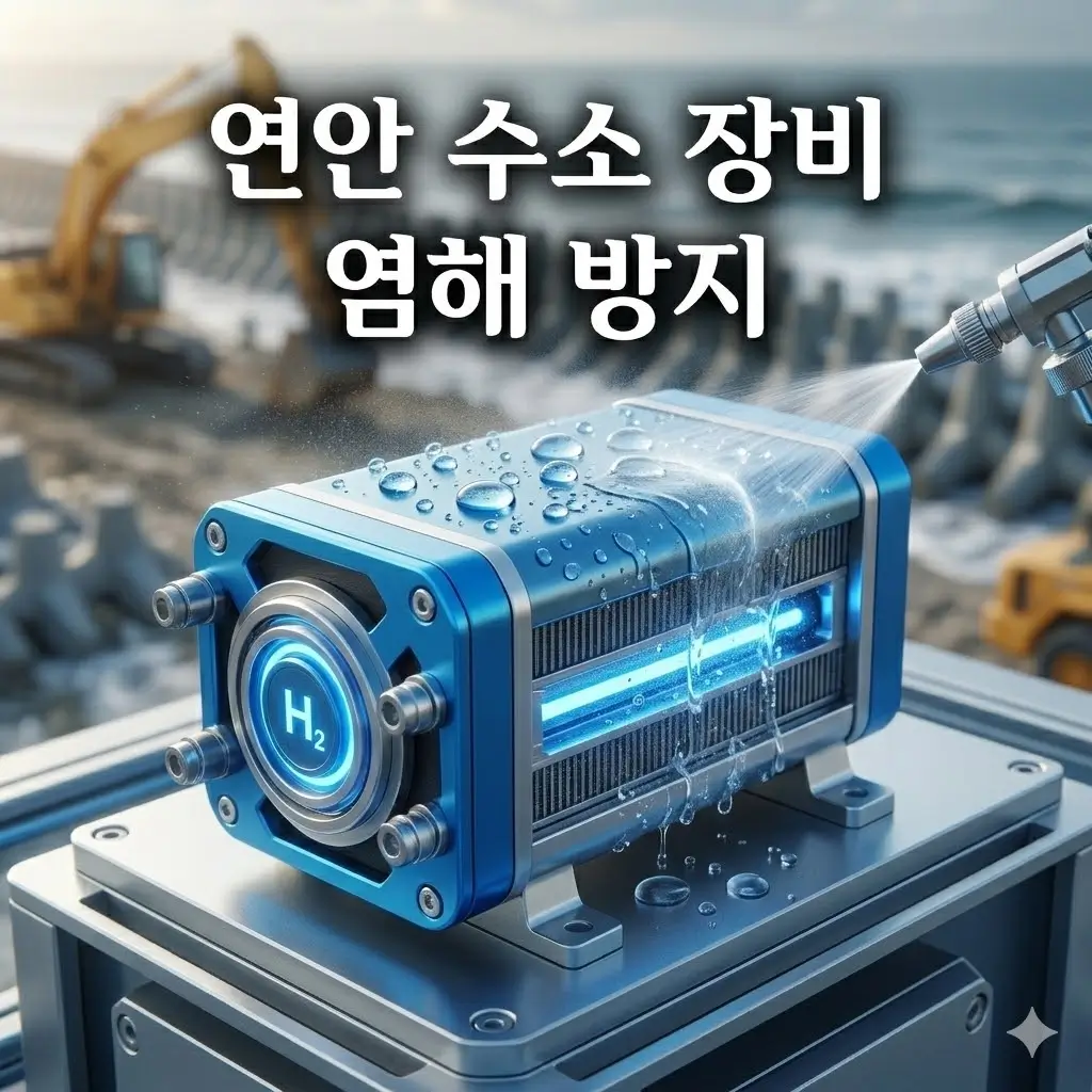 연안 방재 공사에서 수소 장비 염해 방지 코팅이 필요한 배경