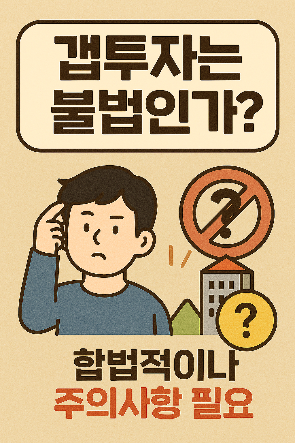 갭투자는 불법인가