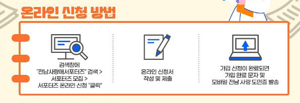 전남 사랑애 서포터즈