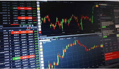 오늘의 거래량을 보여주는 주식차트