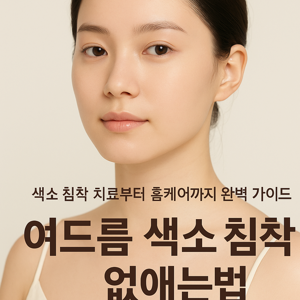 여드름 색소 침착 없애는법: 색소 침착 치료부터 홈케어까지 완벽 가이드