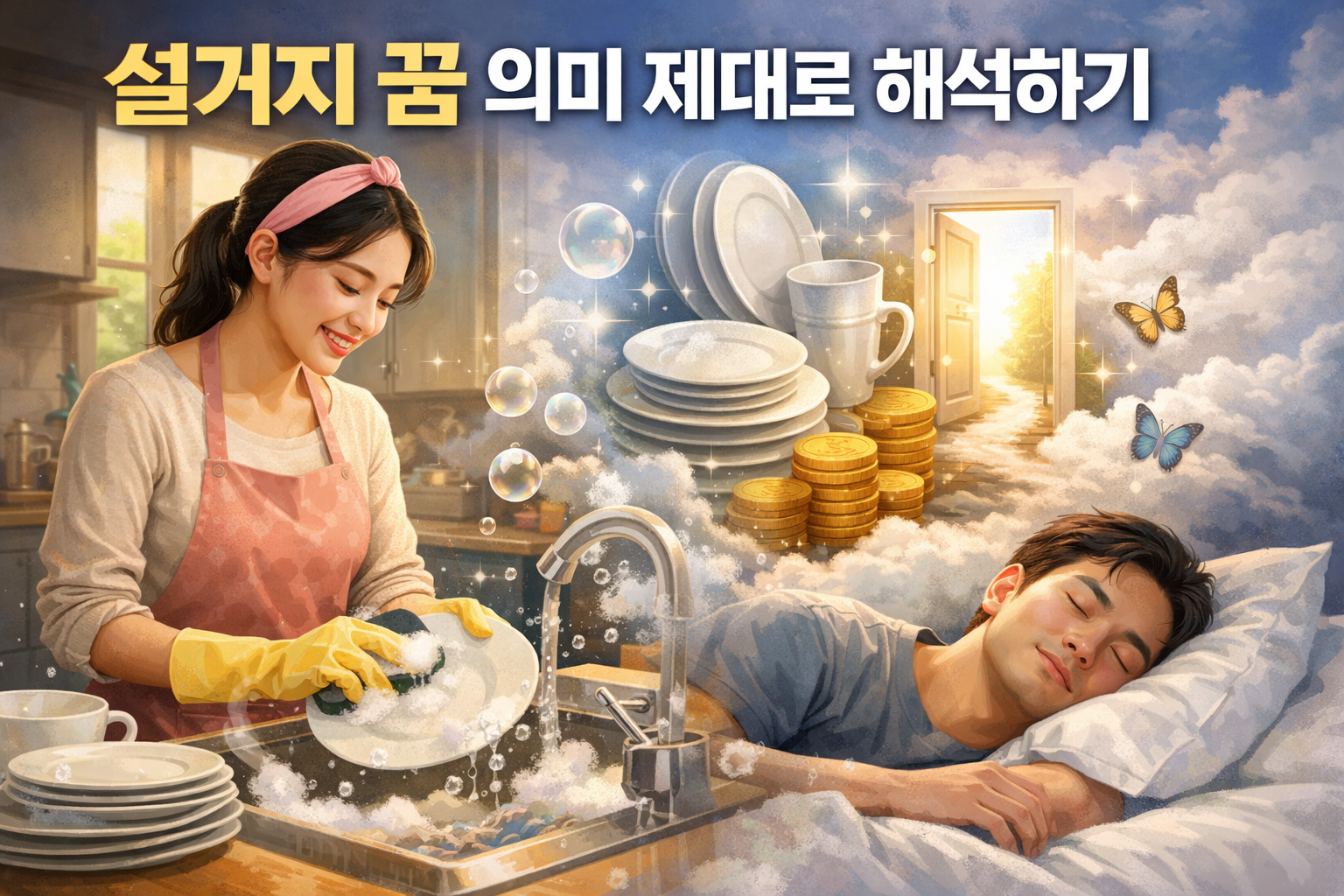 설거지하는 꿈
