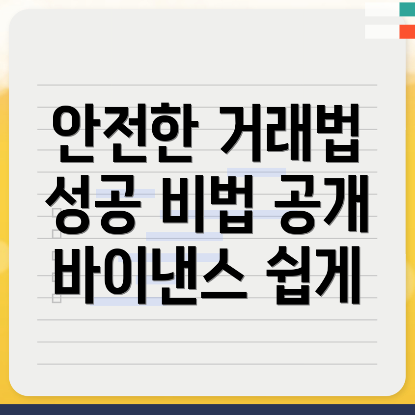 바이낸스 선물거래 방법