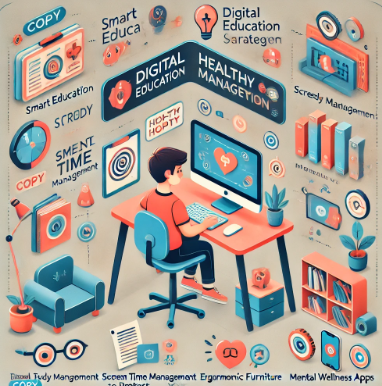 디지털 교육 &amp; 건강 관리, 아이들 건강 지키는 방법 관련 사진