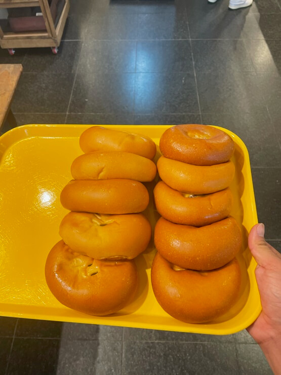 군산-이성당-야채빵-단팥빵