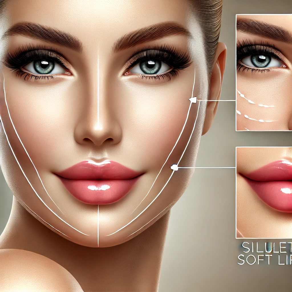 실루엣 리프팅 시술 후 자연스러운 V라인과 피부 탄력을 강조한 얼굴 리프팅 썸네일 이미지