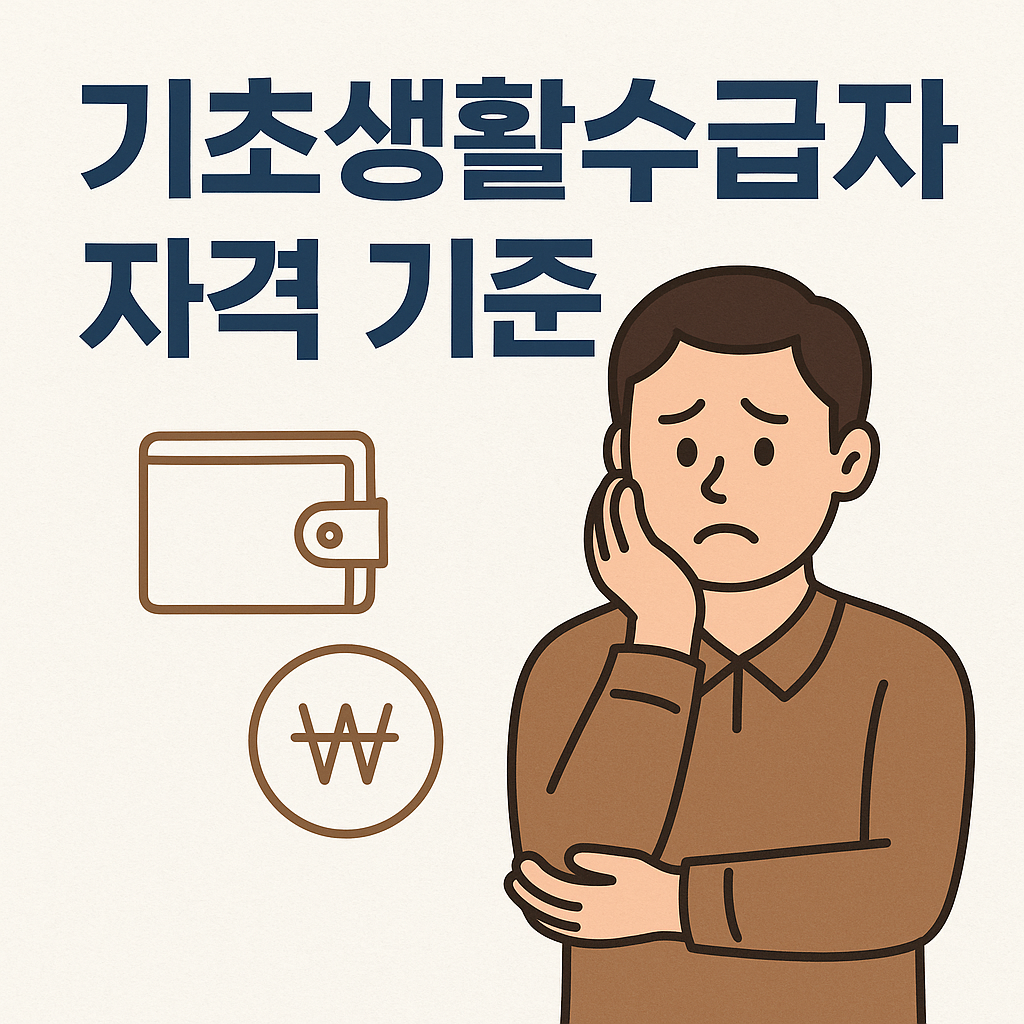 기초생활수급자 자격 기준