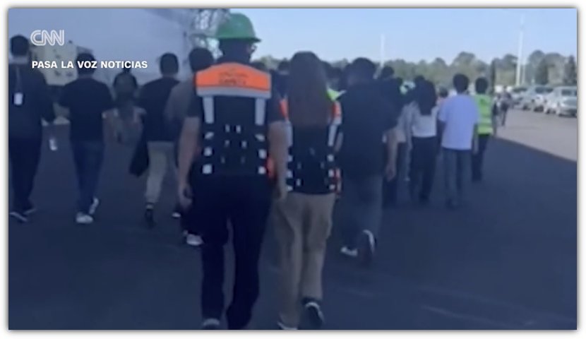 조지아주 공장 이민국 급습 현장, 체포된 사람들