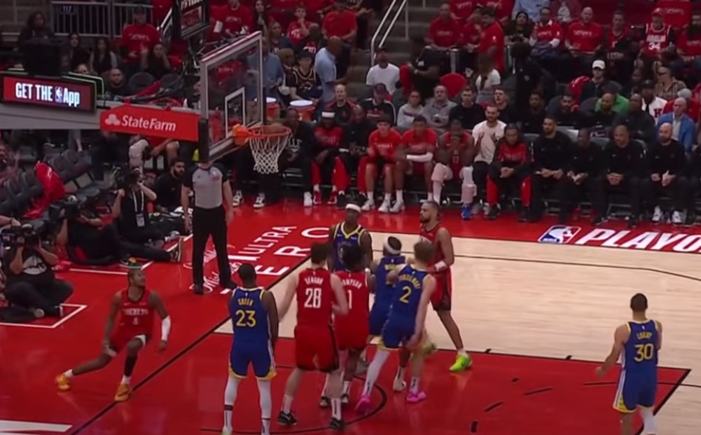 NBA 플레이오프 1차전 골든스테이트 vs 휴스톤 로케츠