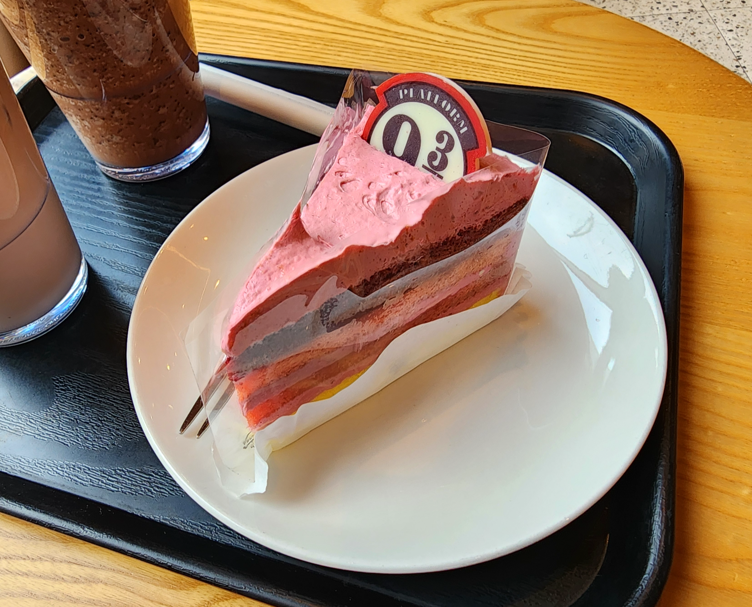 스타벅스승강장케이크