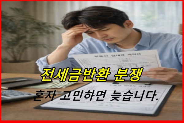 전세금반환(임대차보증금반환)_혼자 고민하면 늦습니다.