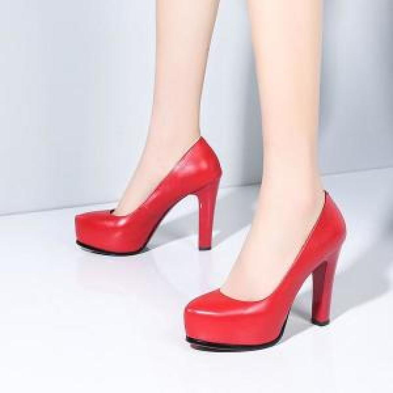 여성 신발 소가죽 승무원 슈콤마보니힐 결혼식하객구두 큐빅 새틴