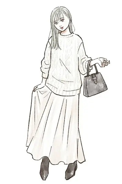 캐주얼 코디의 경우