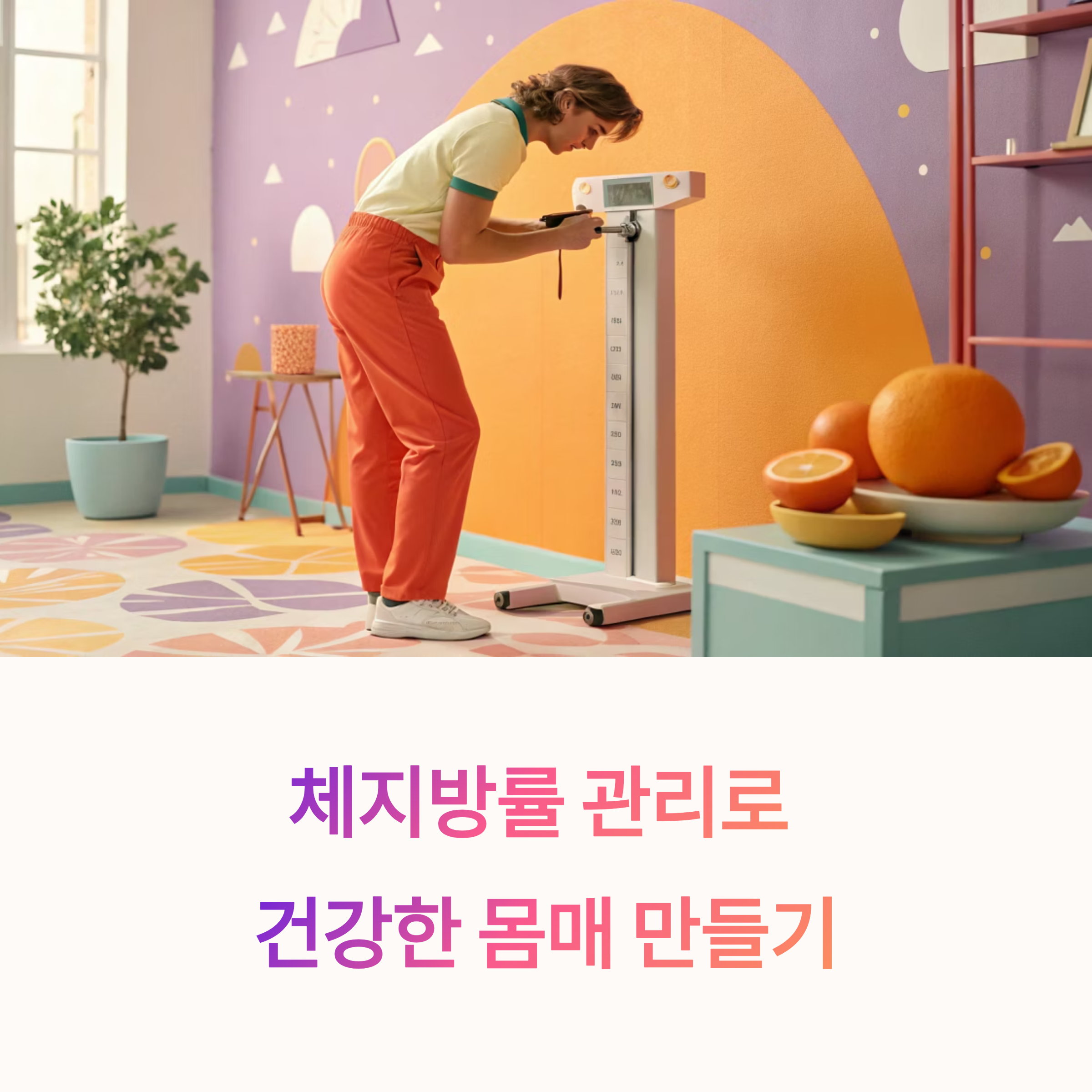 체지방률 낮추는 꿀팁 3가지, 체중 감량보다 중요한 이유