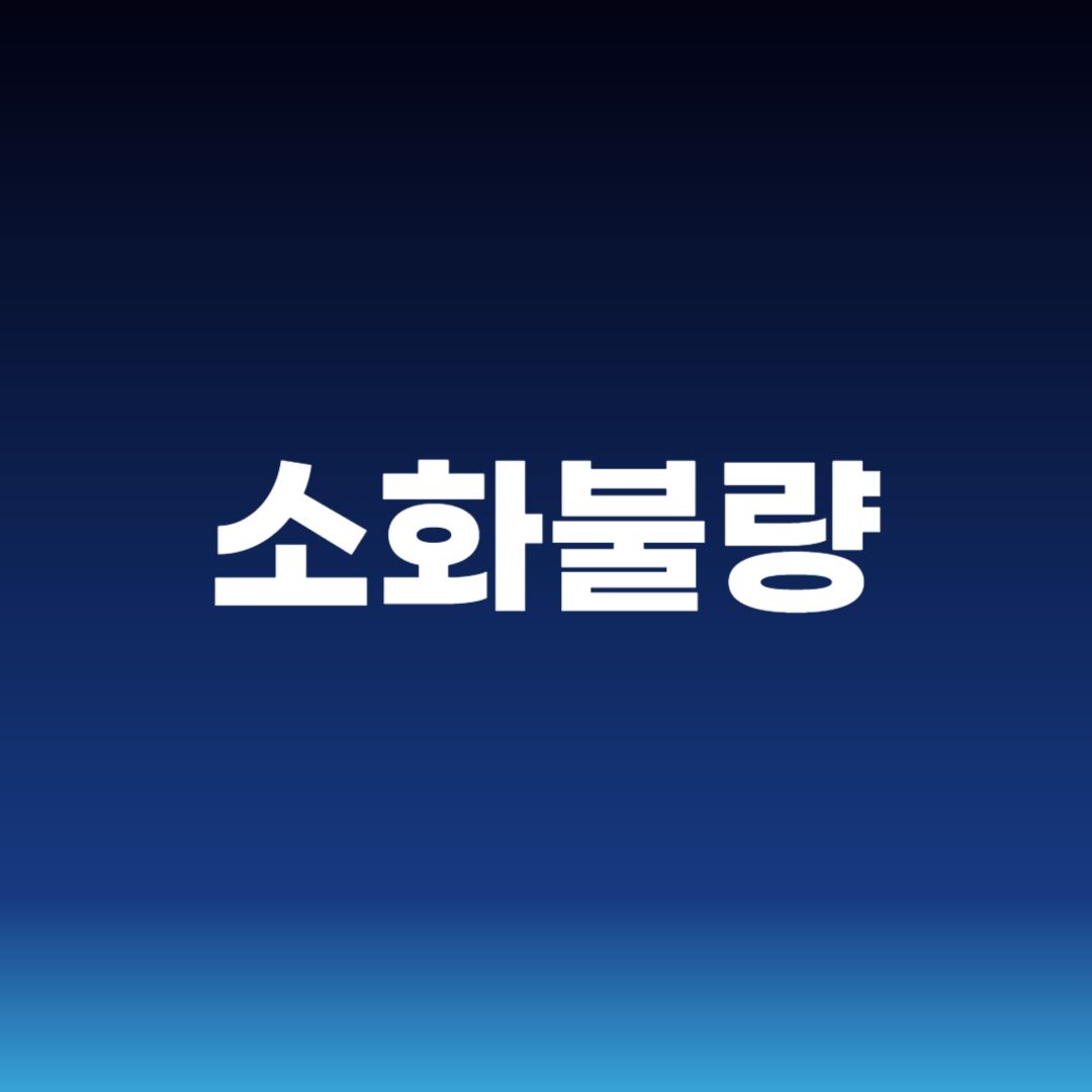 소화불량