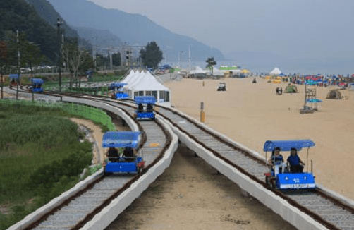 정동진 레일바이크 주차