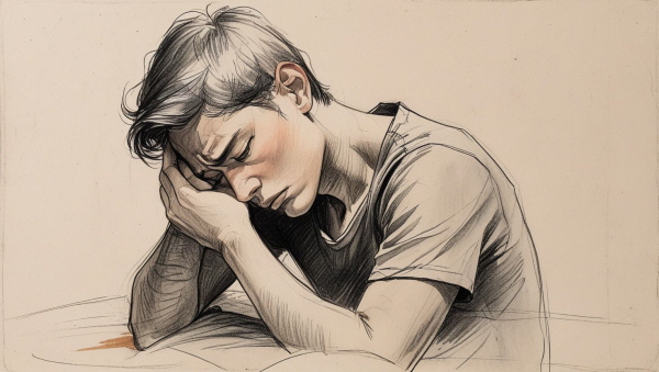 INFJ는 세상에 없는 언어로 마음을 말하는 사람들입니다. 그들은 조용히 관찰하고, 조용히 공감하며, 조용히 상처받습니다에 관한 그림