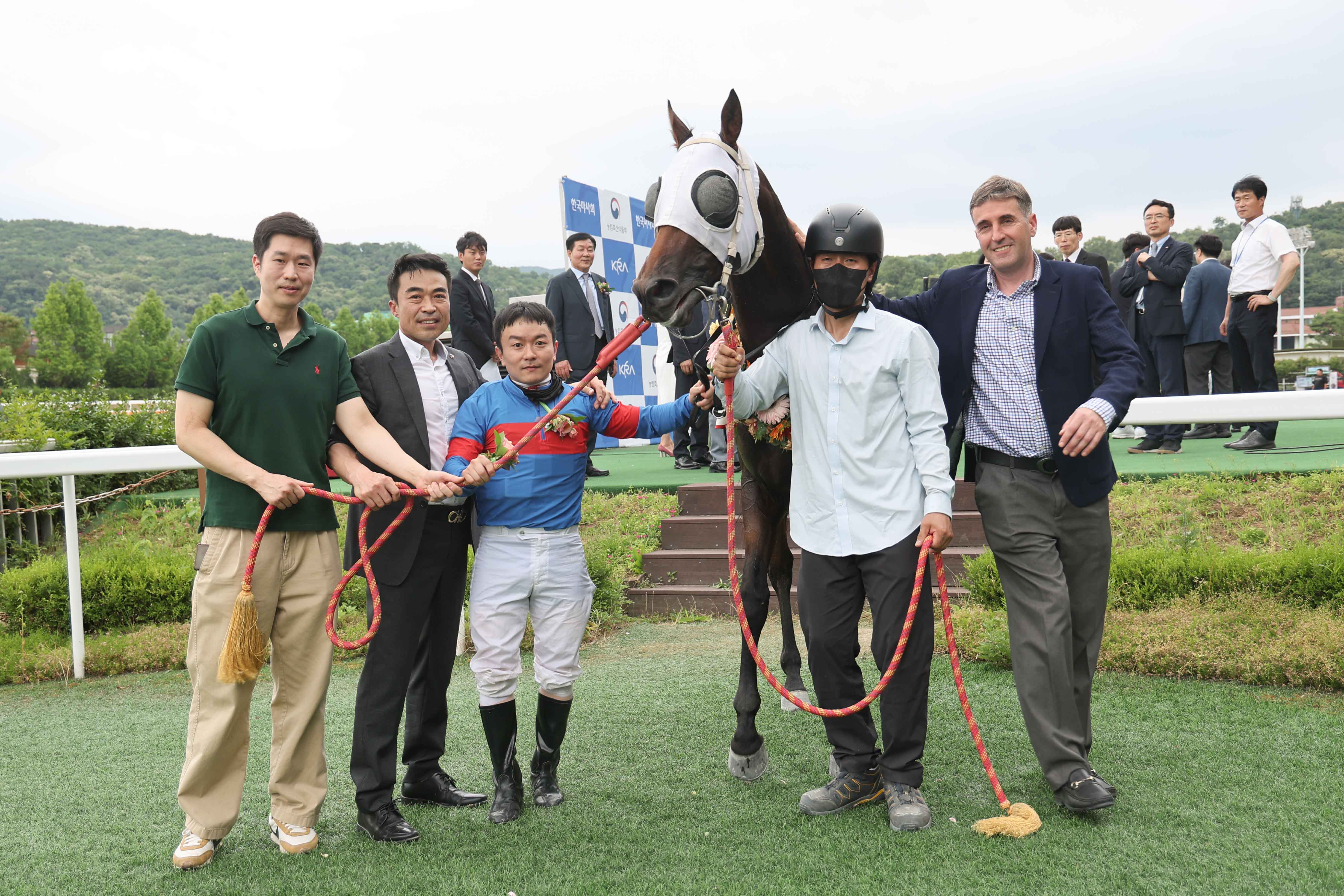 농림축산식품부장관배 우승 기념 촬영