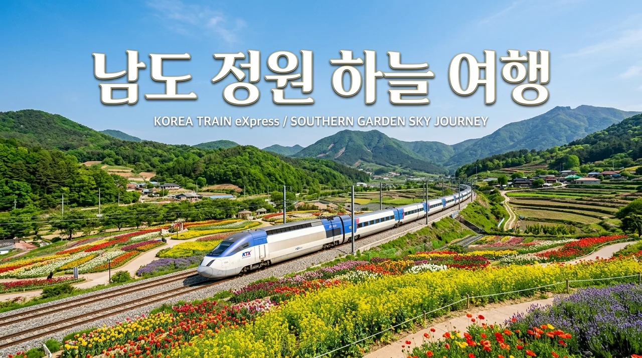 KTX 남도 정원 하늘 여행: 힐링 가득한 정원 코스와 완벽한 여행 가이드