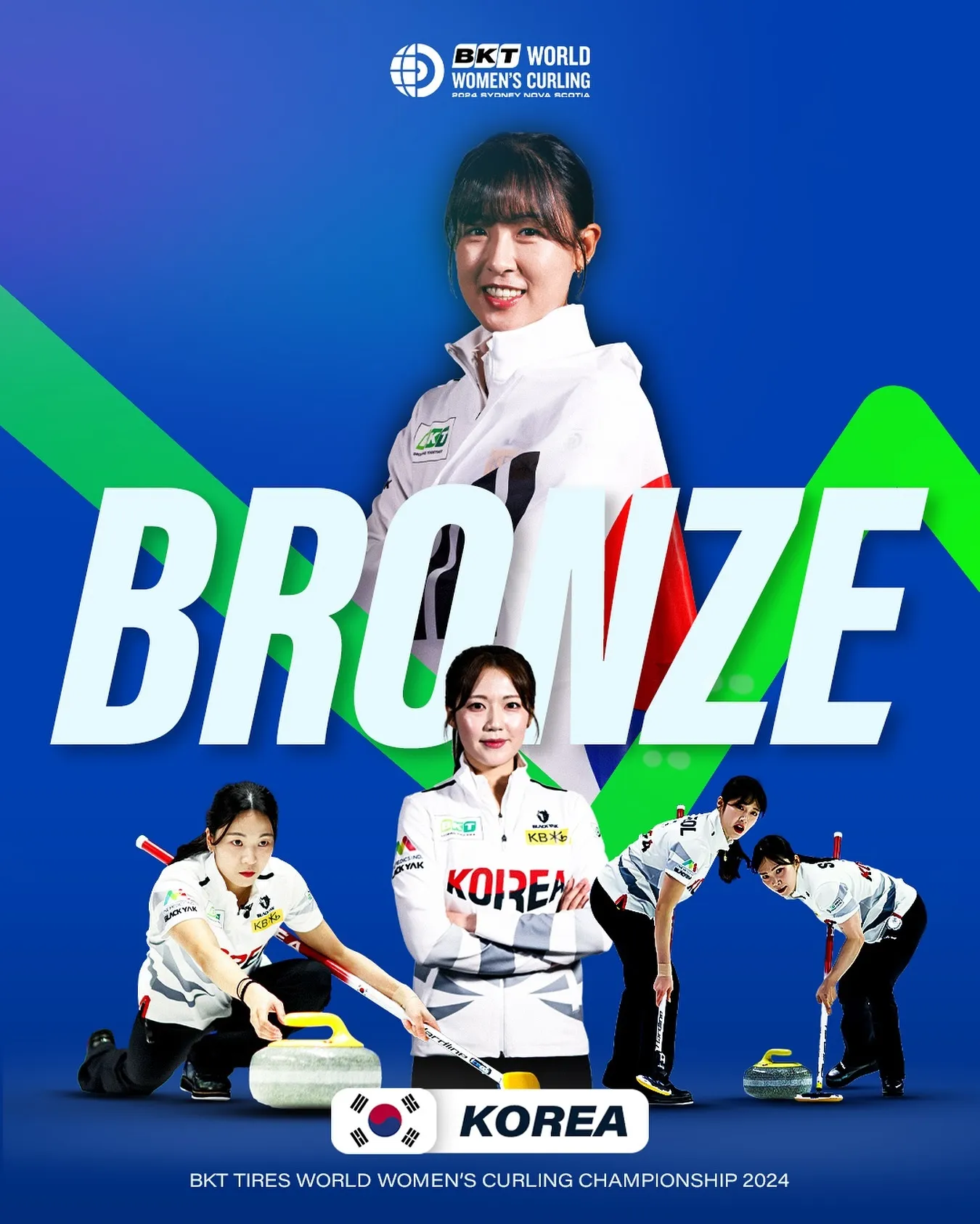 여자컬링 동메달