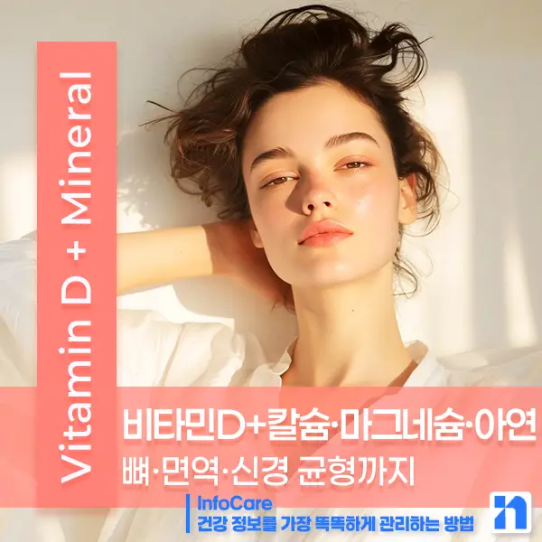 비타민D 칼슘 마그네슘 아연 함께 복용