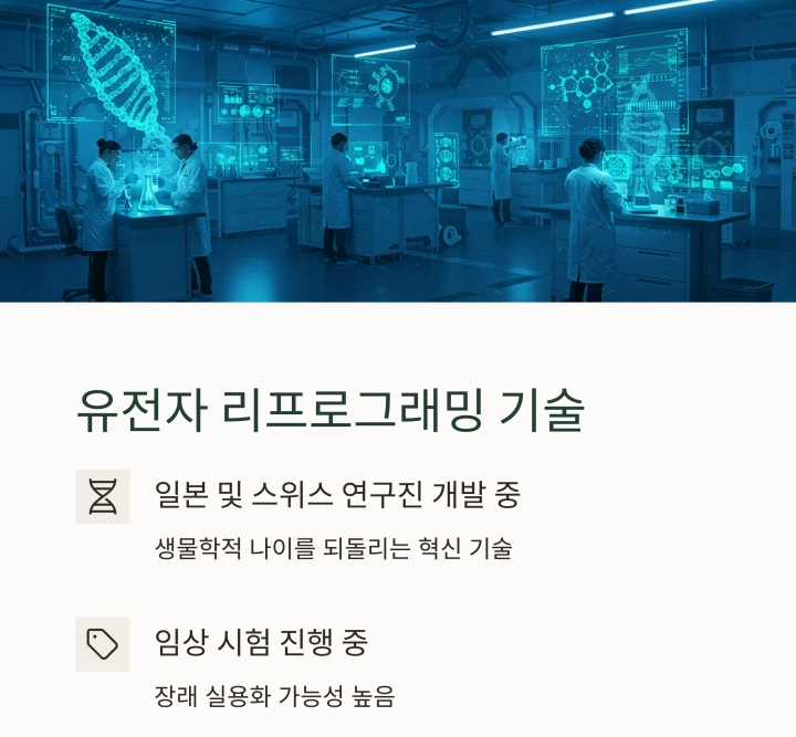 과학으로 증명된 2025년 최신 장수 비법