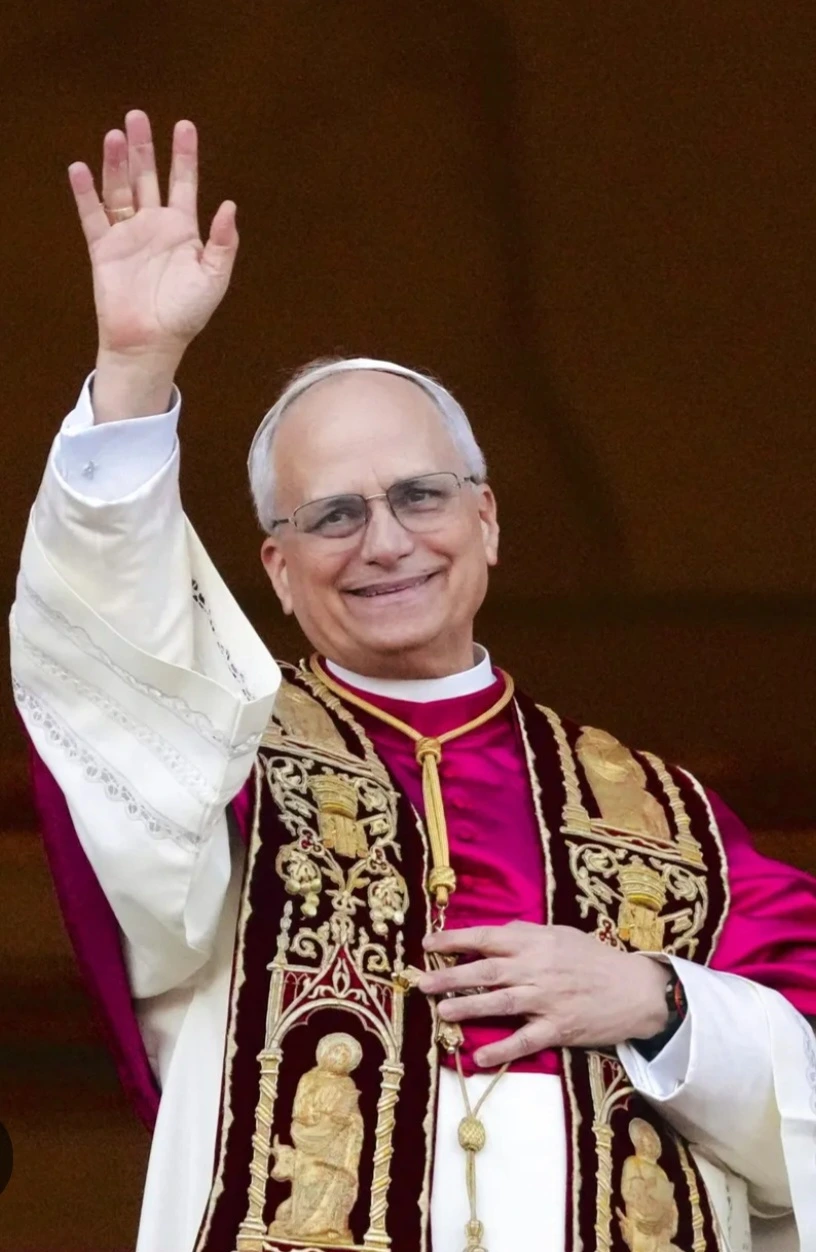 267대 교황인 레오14세 선출되었습니다.