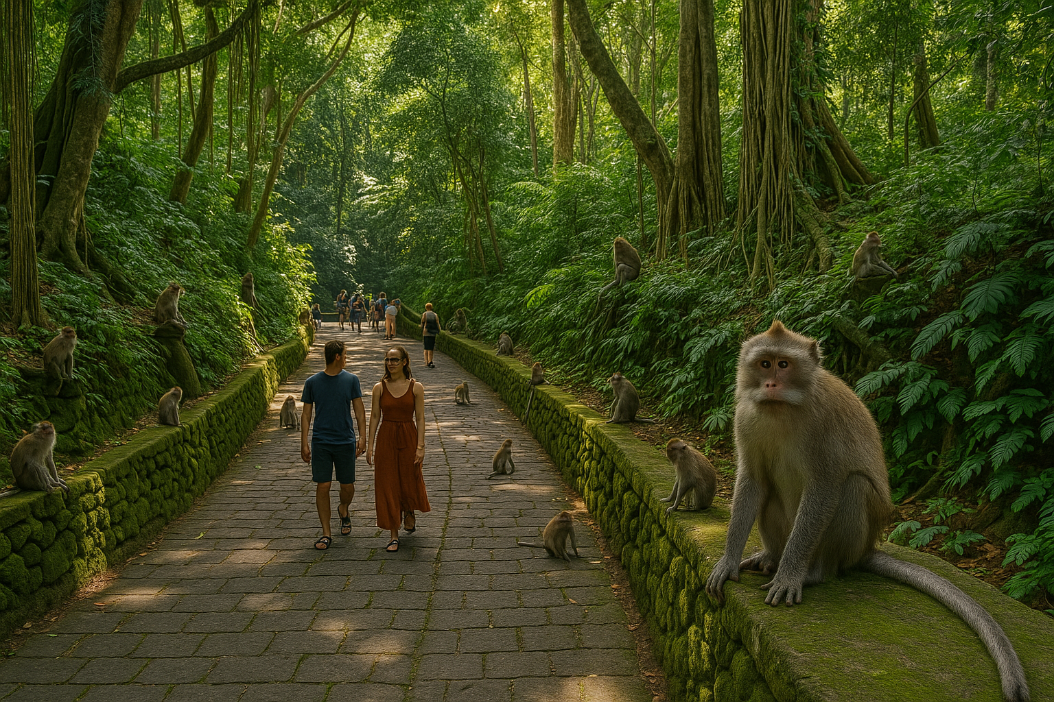 발리 원숭이 숲 관련 사진