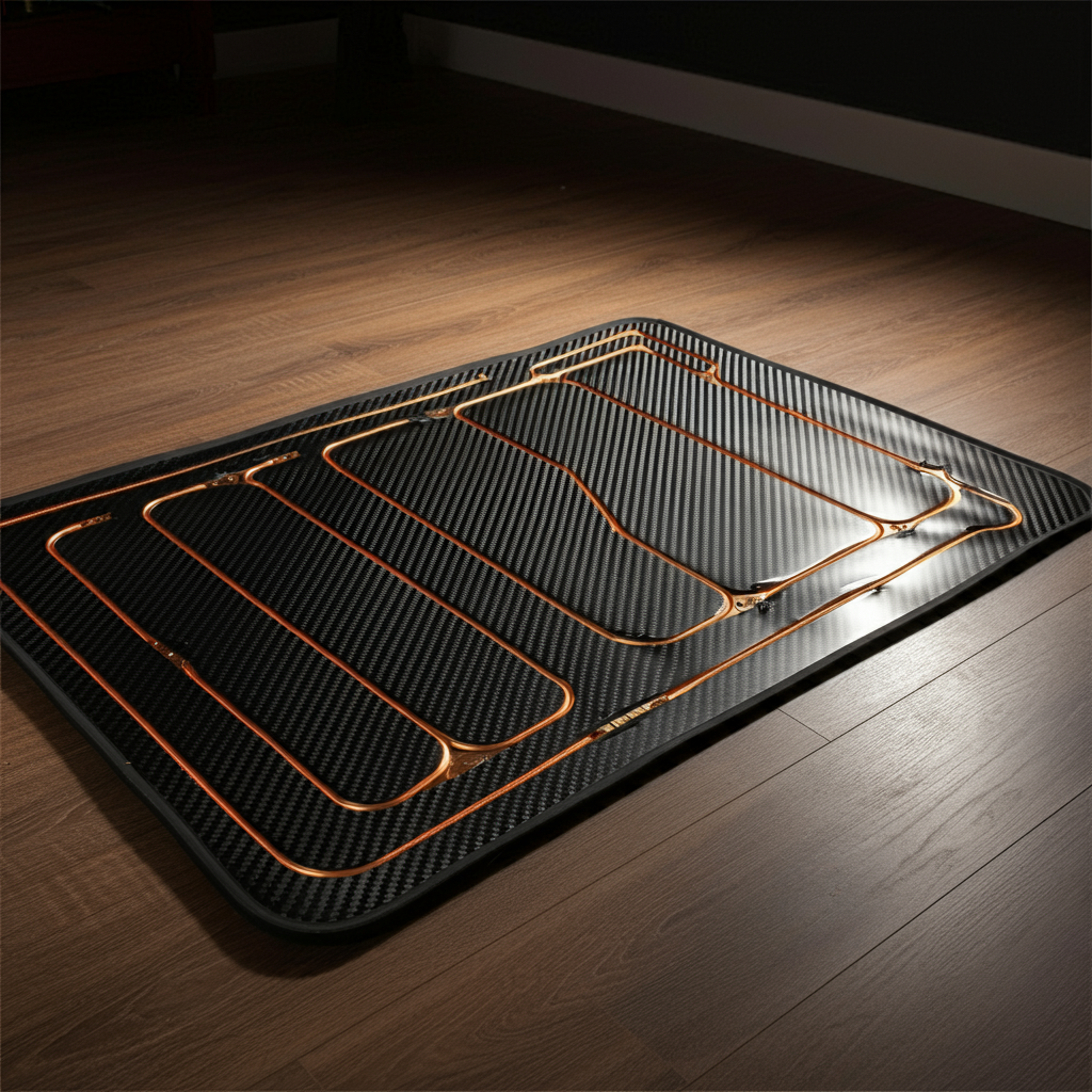 카본-열선 분포