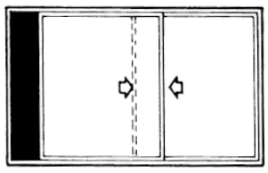 창문종류, 수평 미서기창