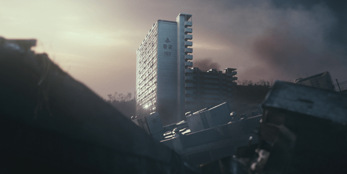 콘크리트 유토피아 촬영현장