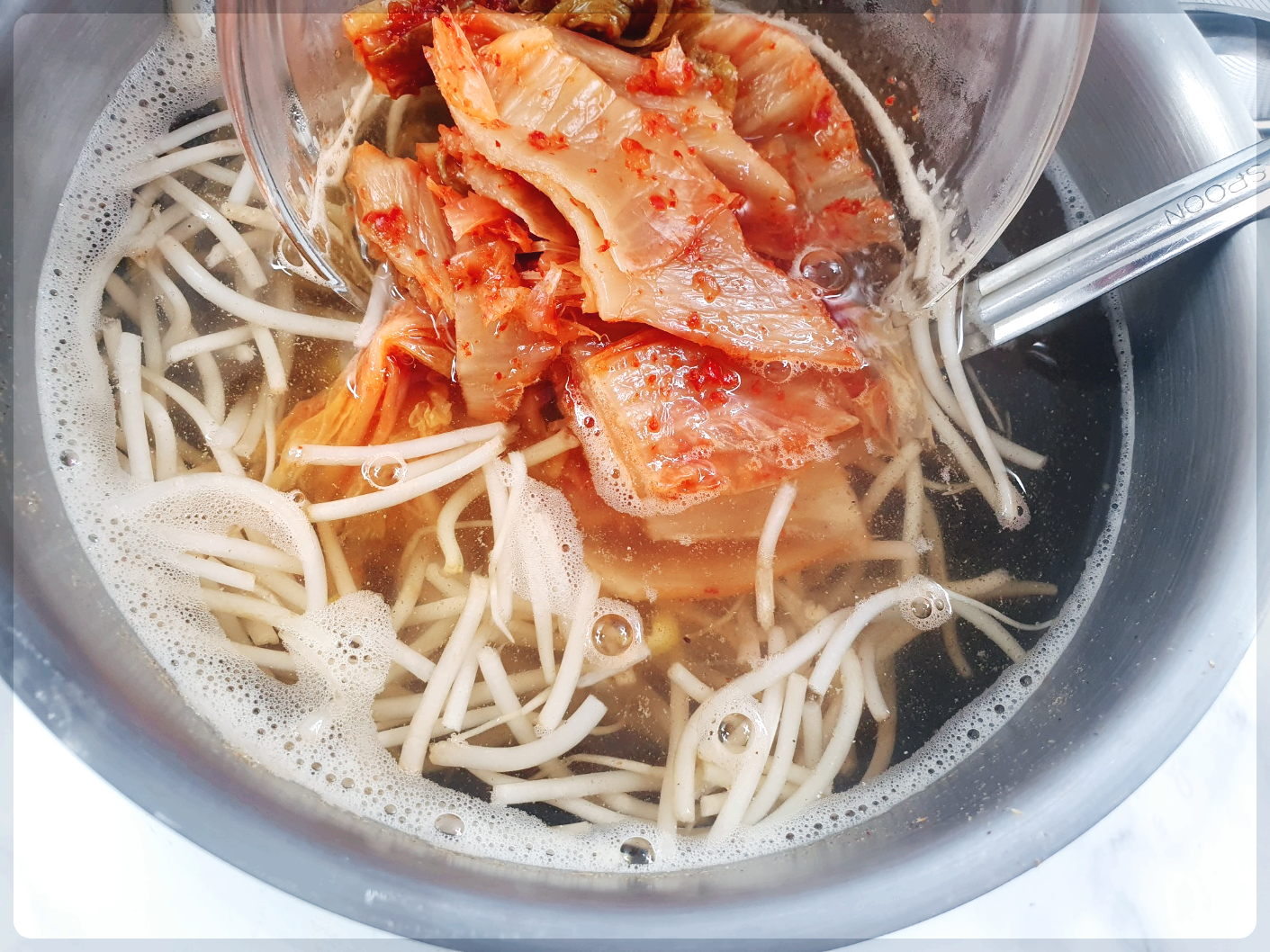 백종원 김치콩나물국 맛있게 끓이는법 