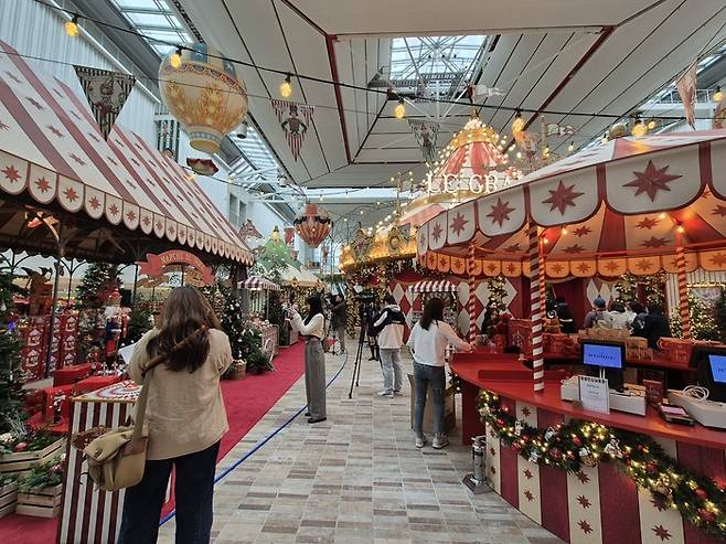 더현대서울 크리스마스 연출-매경