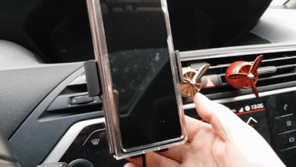 시동이 끈후에도 탈착 가능