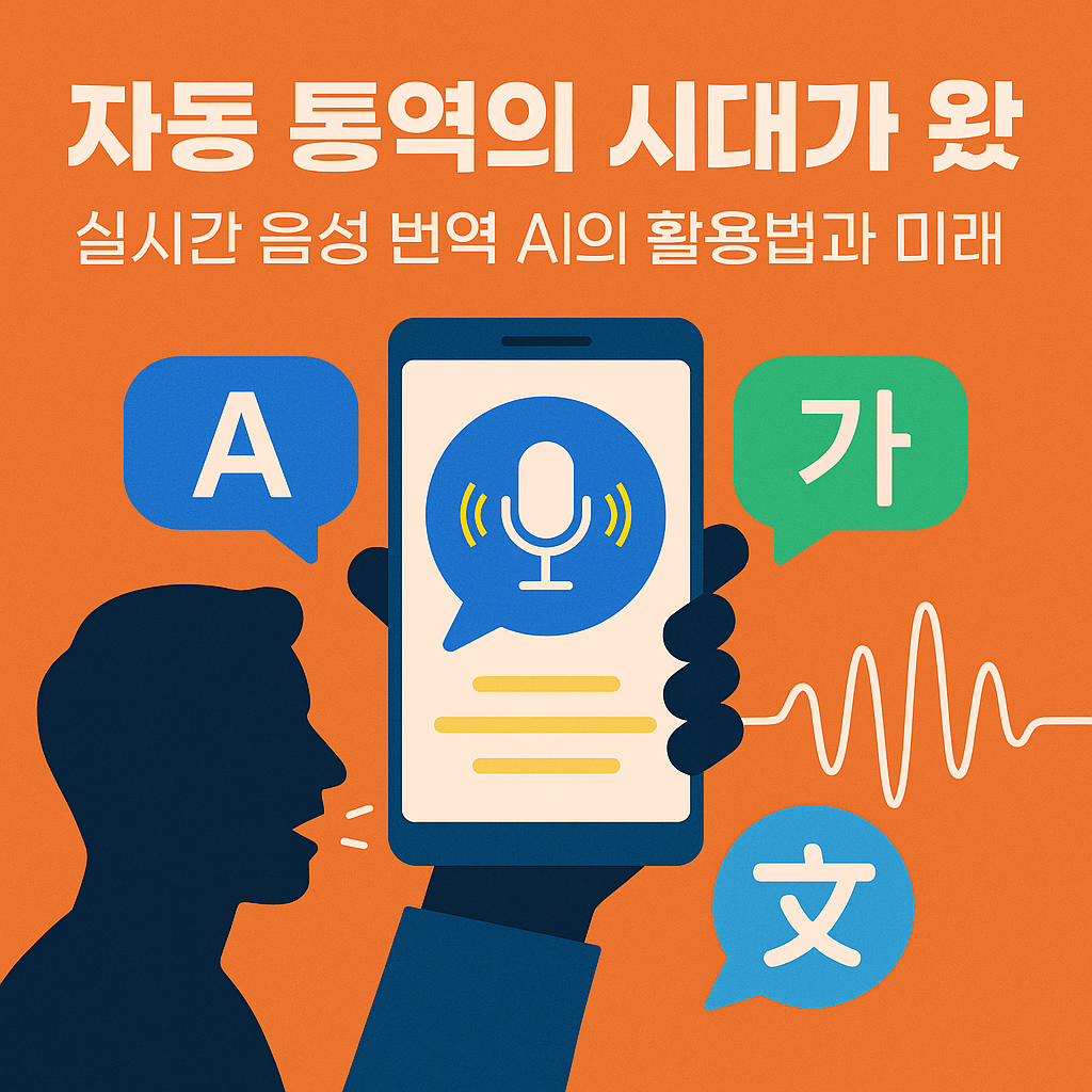 실시간 음성 번역 AI