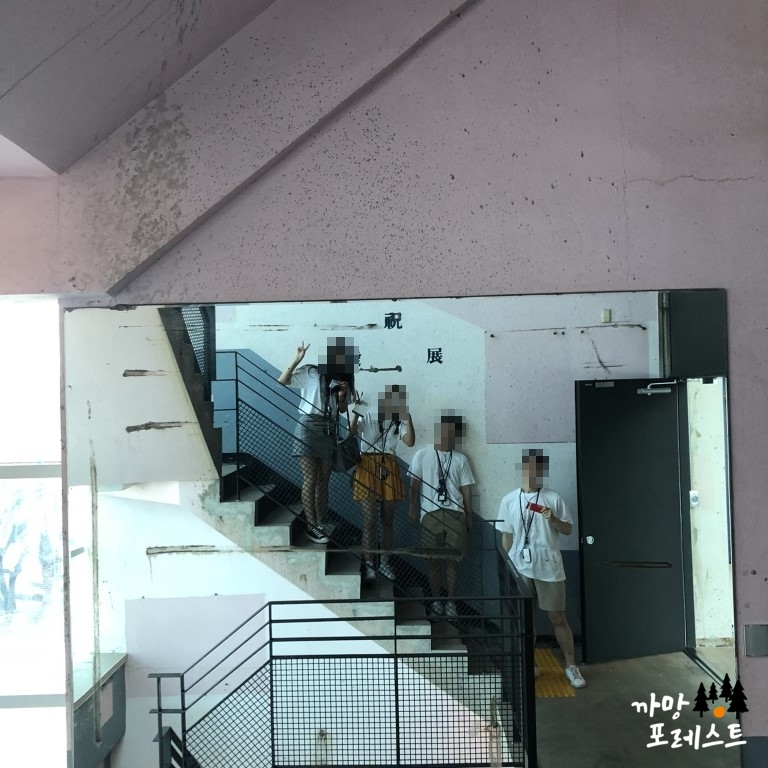 아라리오 뮤지엄 계단사진