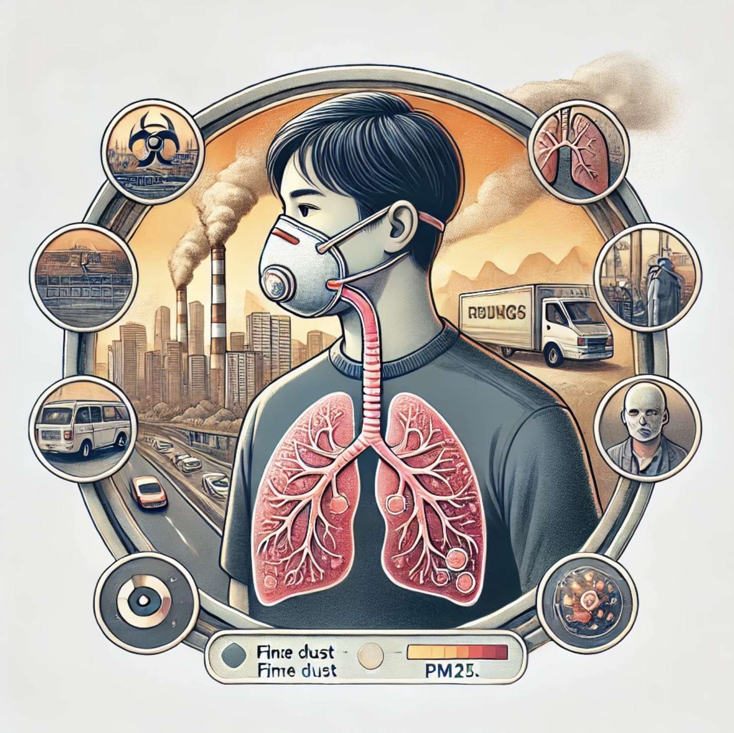 미세먼지와 호흡기 건강의 연관성