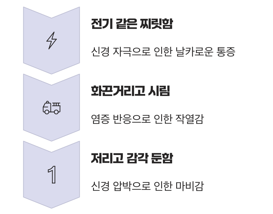"찌릿, 저릿, 화끈" 통증의 다양한 얼굴