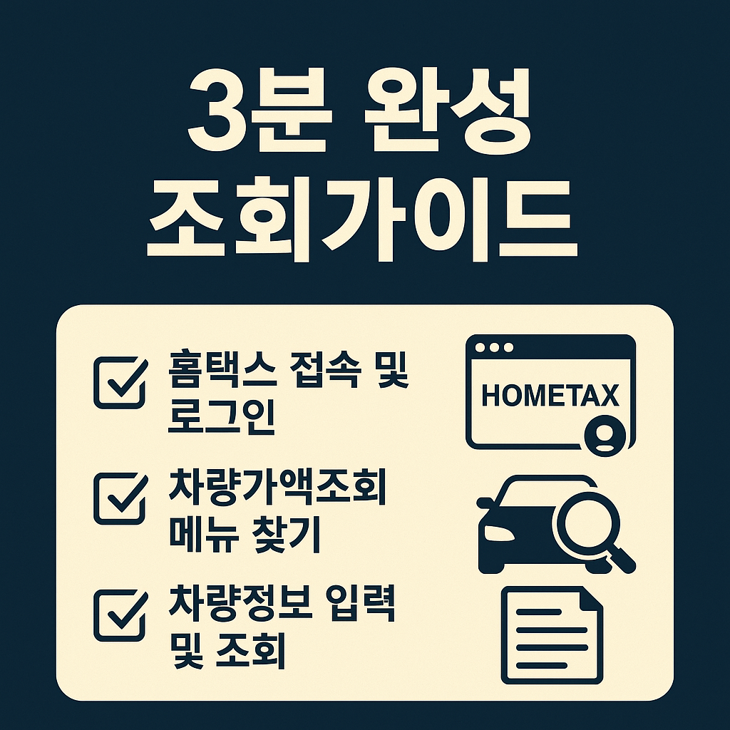 3분 완성 조회가이드