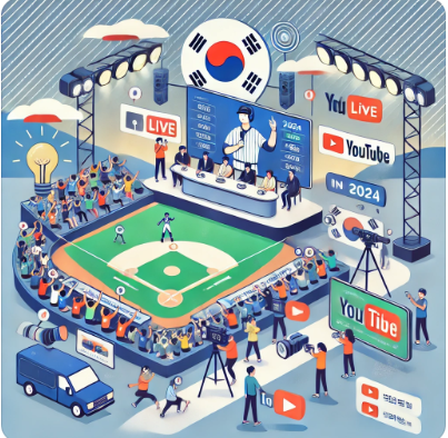 프로야구 중계 흐름 사진