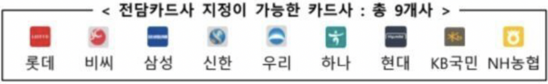 코로나 상생소비지원금 대상카드