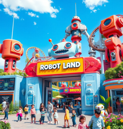 경남창원 로봇랜드 그림