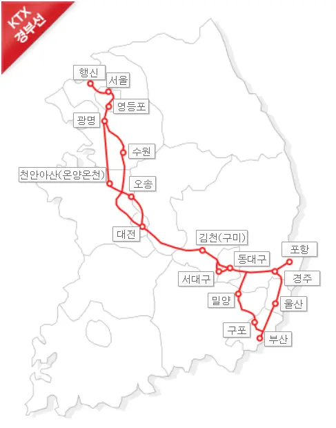 KTX 예매방법 입석+좌석&amp;#44; 예매대기&amp;#44; 노선도