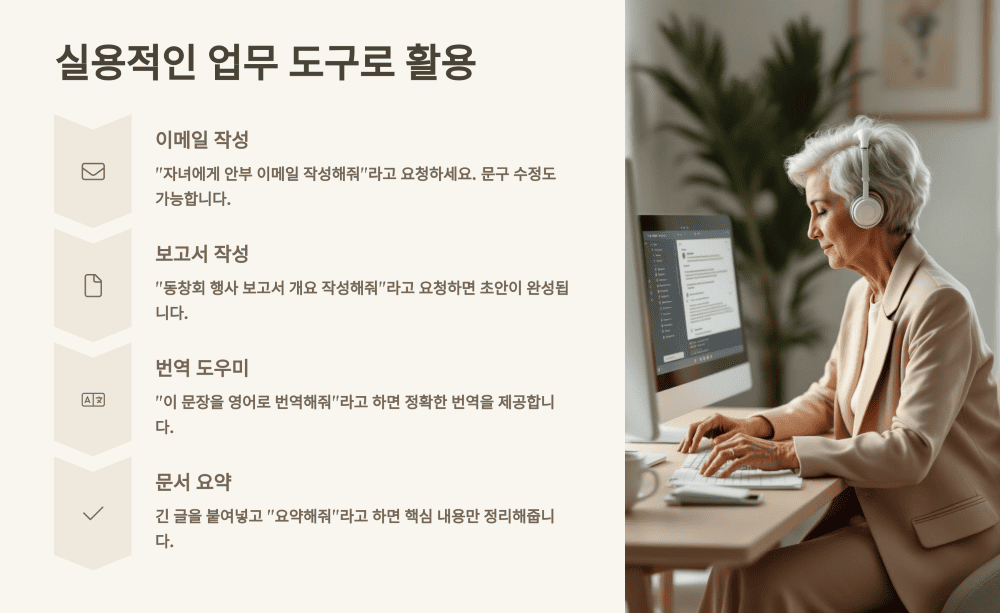 실용적인 업무 도구로 활용