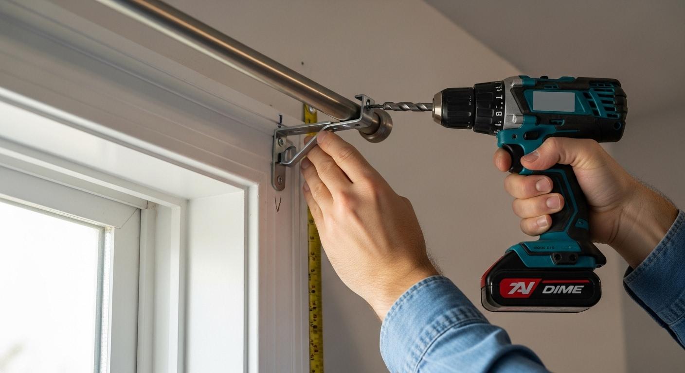 창문커텐다는법