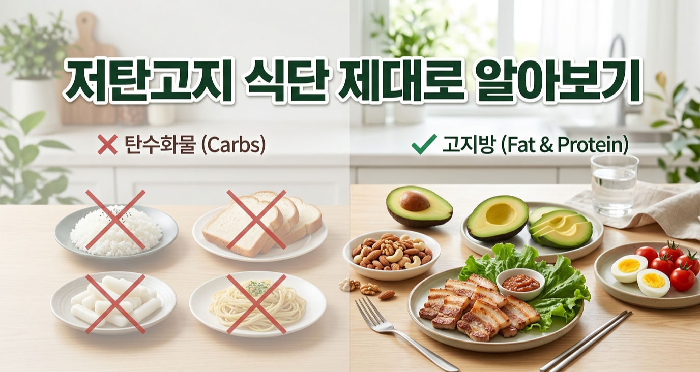요즘 뜨는 저탄고지 식단 제대로 알아보기